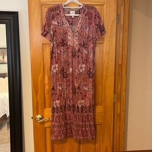 Knox Rose Boho Style Dress - Sz M - NWT